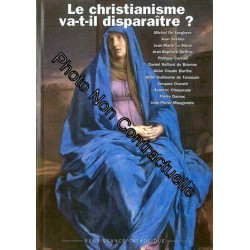 LE CHRISTIANISME VA-T-IL DISPARAITRE