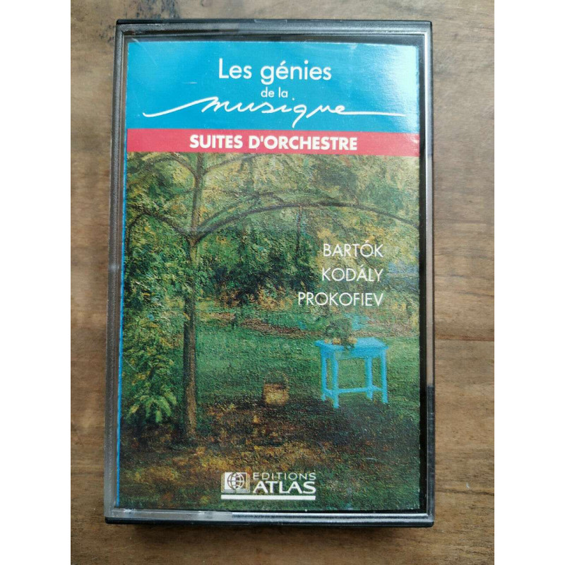 Les génies de la musique - Suites d'orchestre Cassette Audio-K7
