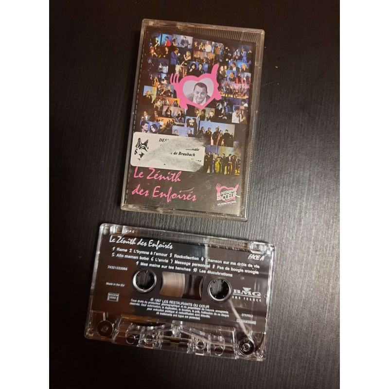 K7 Audio : Les Zénith des Enfoirés