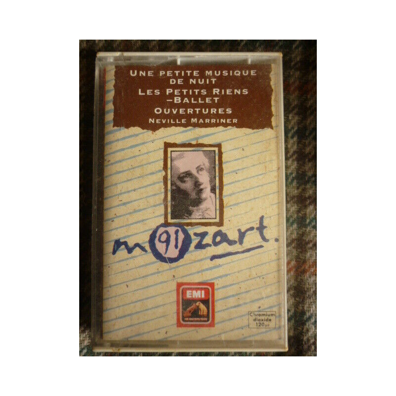 MOZART - Neville marriner Cassette Audio-K7 EMI LZ 7 67037 4