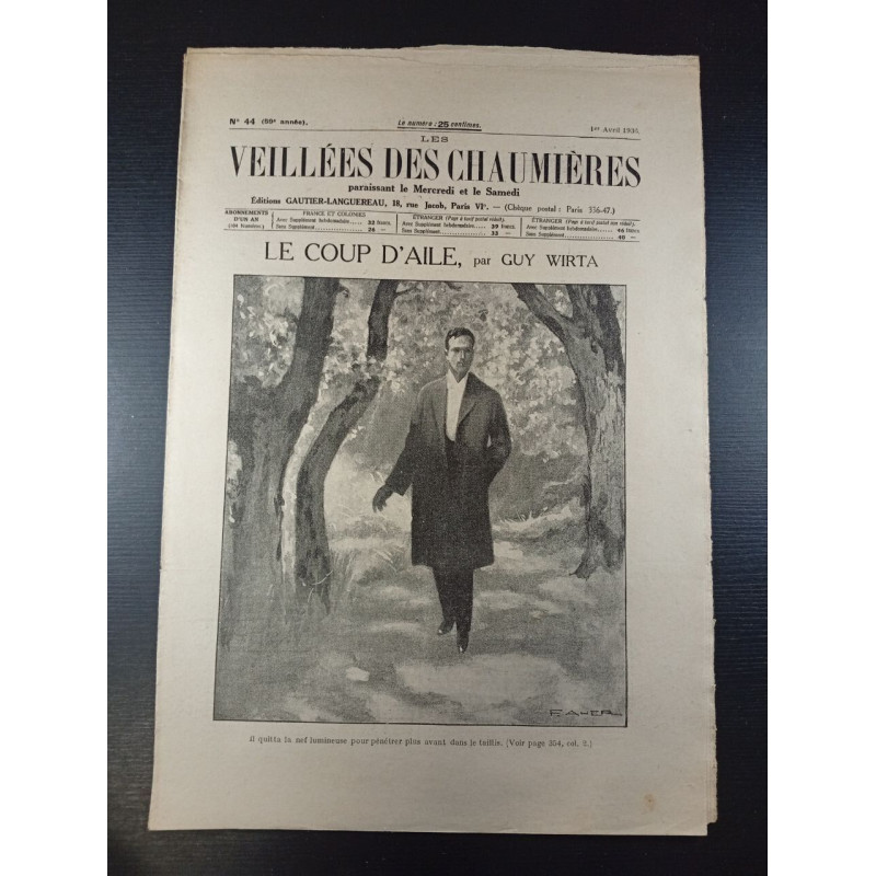 Les veillées des chaumières n°44 59e année