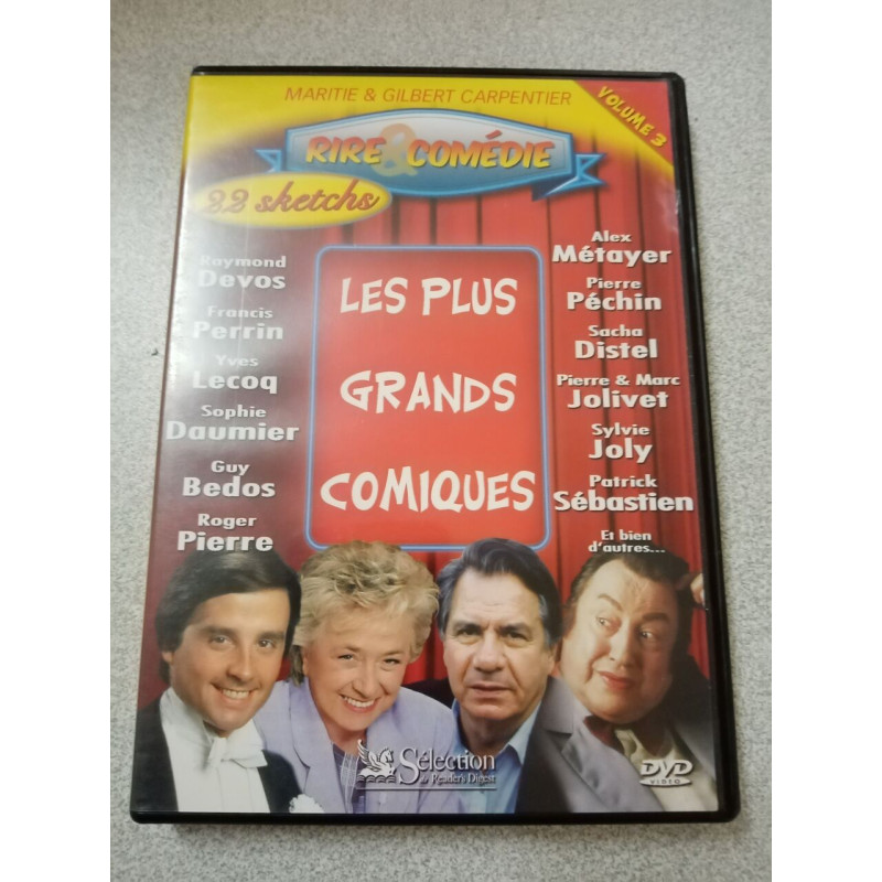 RIRE ET COMEDIE de Maritie et Gilbert CARPENTIER -volume 3 -