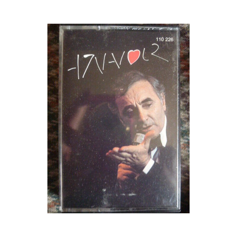 A7 CHARLES AZNAVOUR Embrasse moi... Cassette Audio-K7 TREMA 110.226