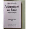 ARGUMENTER AU LYCEE