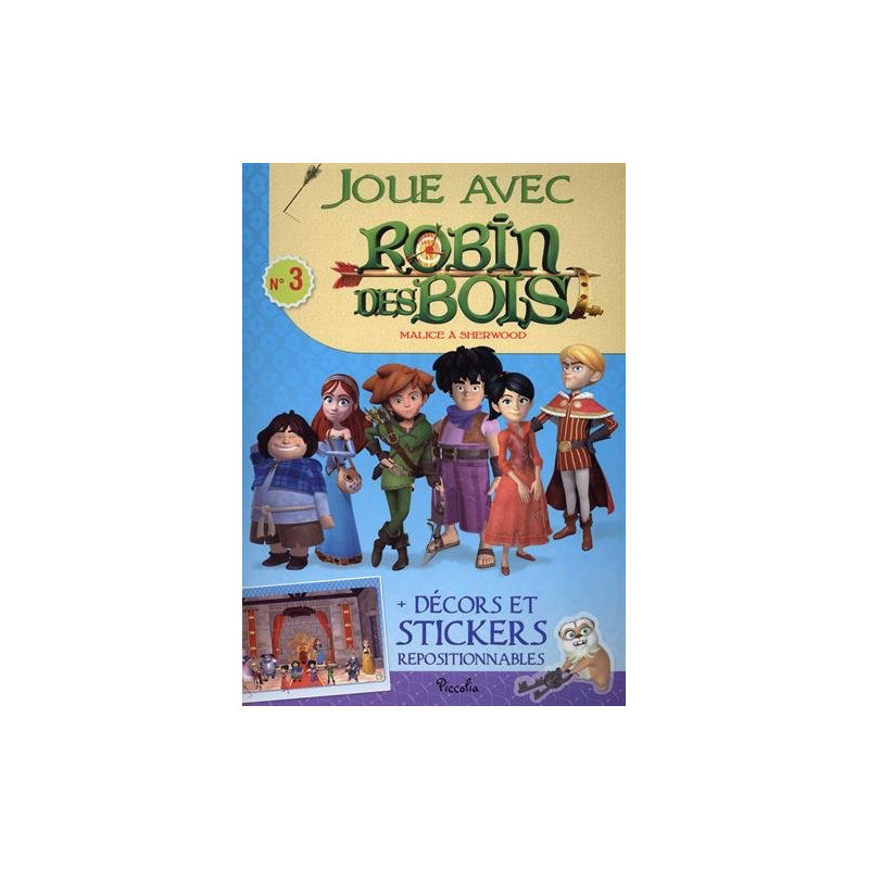 Joue avec Robin des bois et ses compagnons ! : N° 3 Joue avec Robin des bois et ses compagnons ! : N° 3
