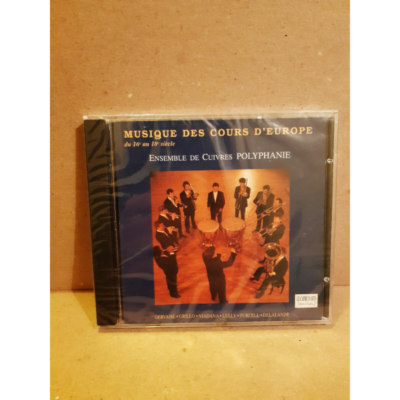 Musique des cours d'Europe du 16e au 18e siècle Polyphanie CD NEUF...