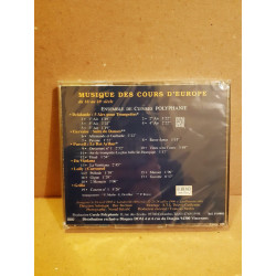 Musique des cours d'Europe du 16e au 18e siècle Polyphanie CD NEUF...