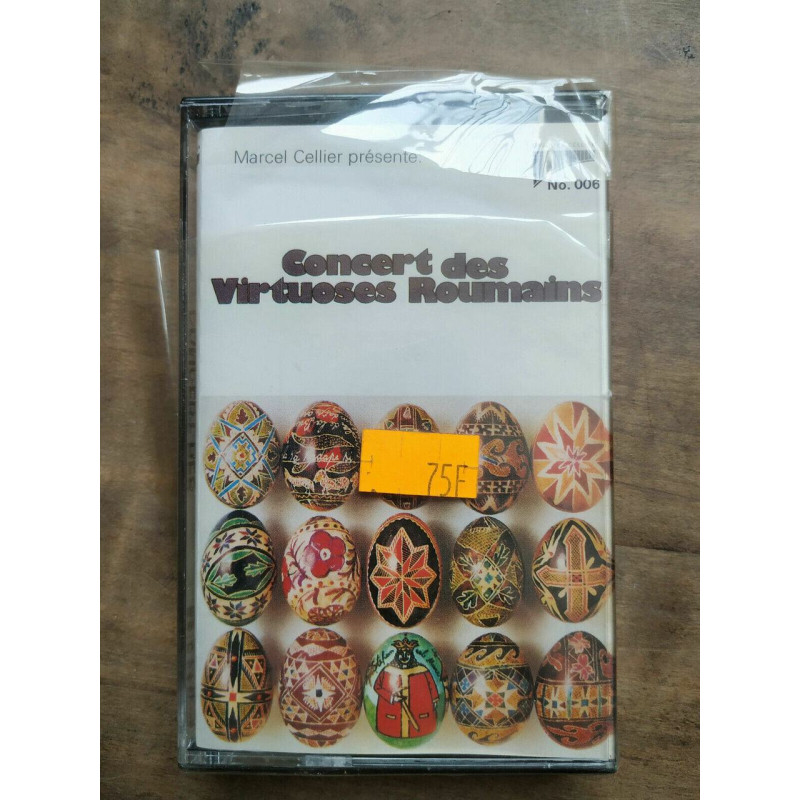 Concert des virtuoses Roumains Cassette Audio-K7 NEUF SOUS BLISTER