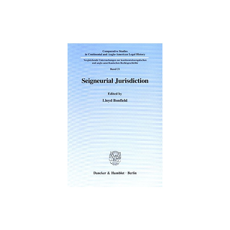 Seigneurial Jurisdiction
