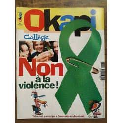 Okapi n 682 Collège Non à la Violence Novembre 2000