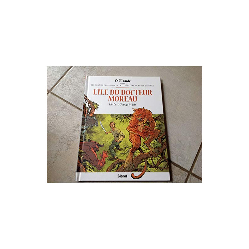 Les grands classiques de la littérature en BD - l'île du Docteur...