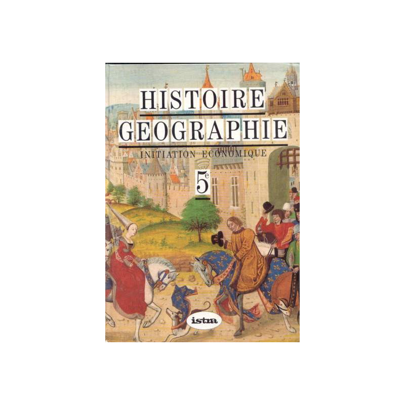 Histoire-géographie 5e : Initiation économique
