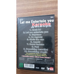 Let me entertain you karaoke