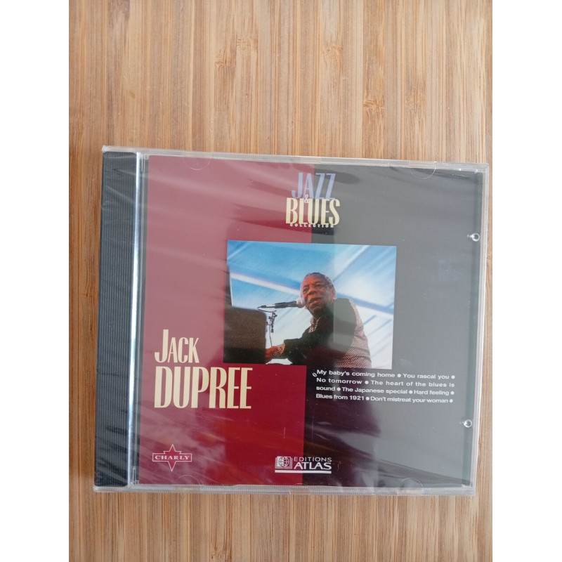 Jazz blues - jack dupree (neuf sous blister)