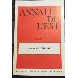 N°4/1993 L'AN II EN LORRAINE