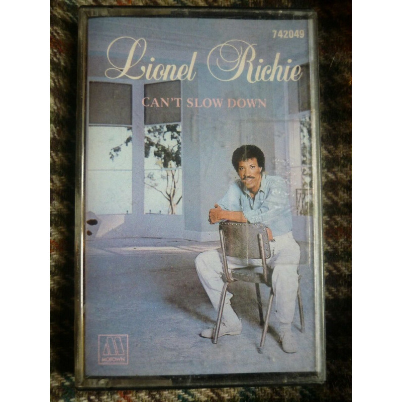 Lionel richie Can't slow down Cassette Audio-K7 742049