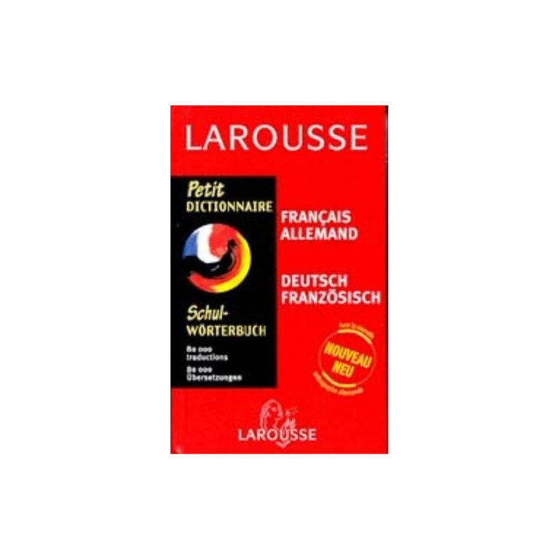 Petit Dictionnaire : Allemand/français français/allemand