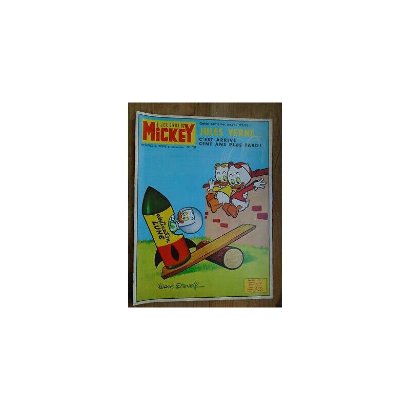 Le journal de Mickey hebdomadaire n 720
