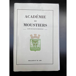 Académie de Moustiers Bulletin n49 Alpes de haute provence
