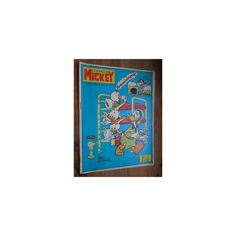 Le Journal de Mickey hebdomadaire N 771