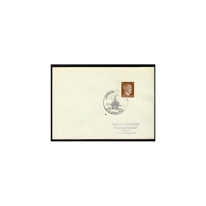 Allemagne n 706 Yv. cachet WW2 LUTTERBACH Mi. 782