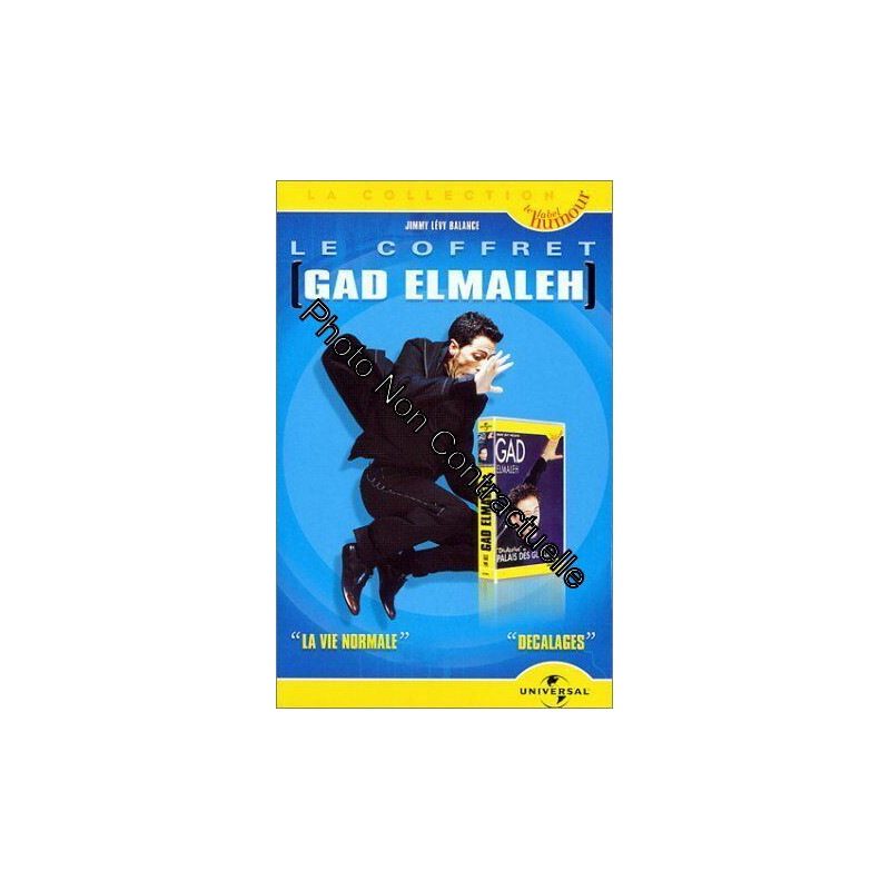 Coffret Gad Elmaleh 2 VHS : Décalages au Palais des glaces / La...