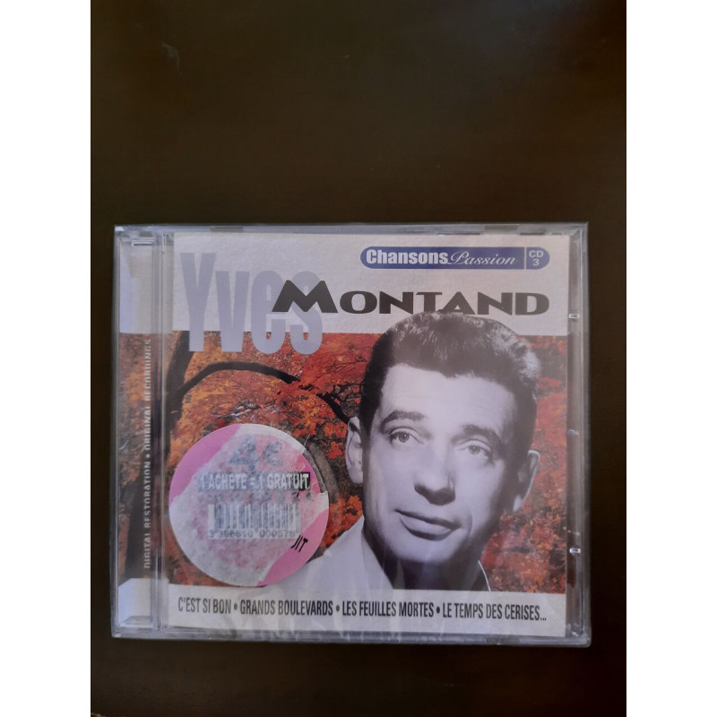 Chansons Passions N° 2 : Yves Montand (NEUF SOUS BLISTER)