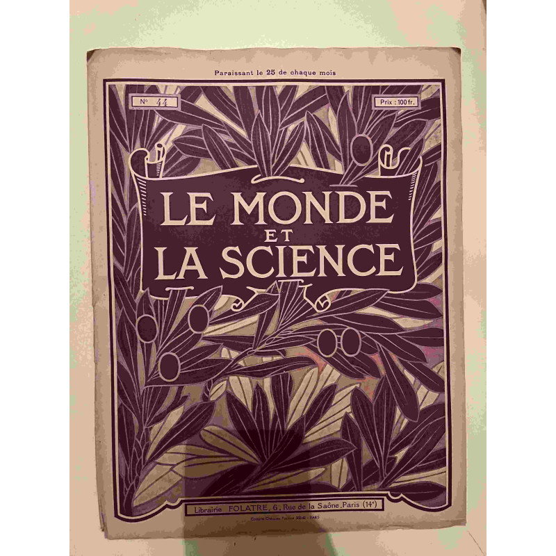 Le Monde et la Science N°44
