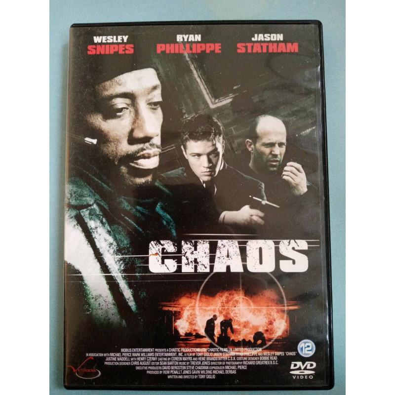 Chaos Wesley Snipes Jason Statham DVD Simple