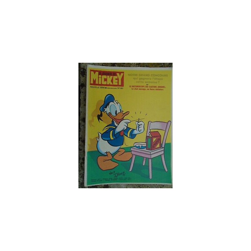 Le Journal de Mickey hebdomadaire Spécial N 1091