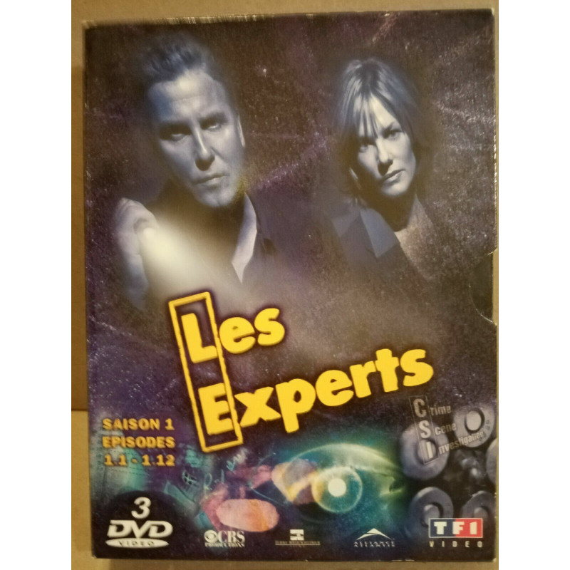 Les Experts Saison 1 épisodes 1-12 Coffret 3 DVD
