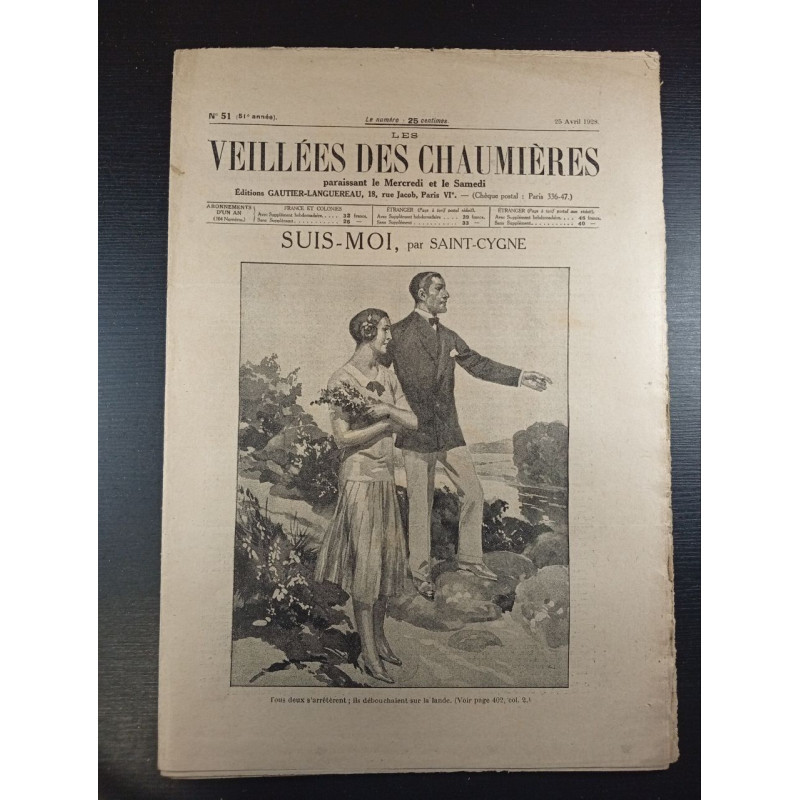 Les veillées des chaumières n°51 année