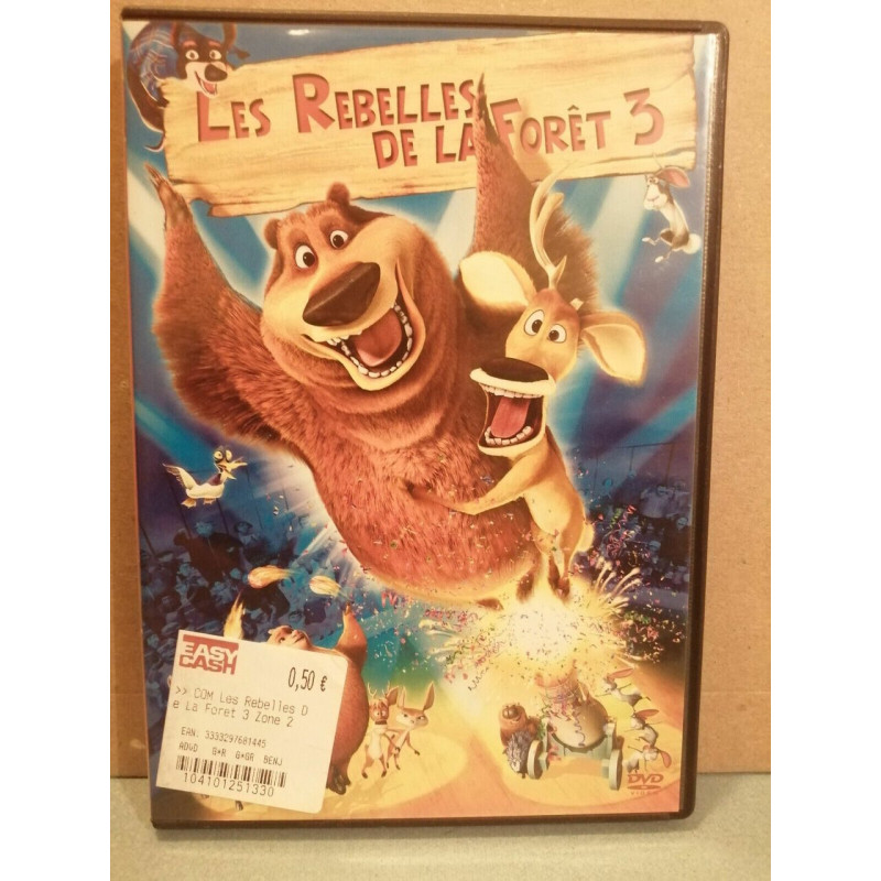 Les rebelles de la forêt 3 DVD simple