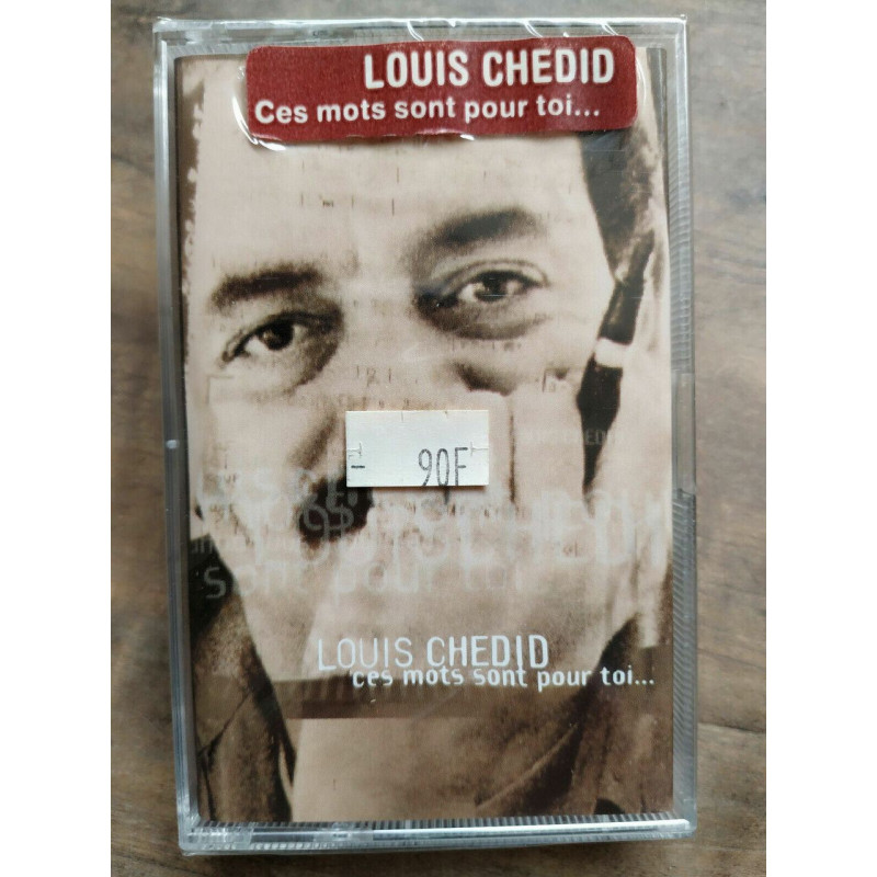 Louis Chedid Ces mots sont pour toi Cassette Audio-K7 NEUVE SOUS...