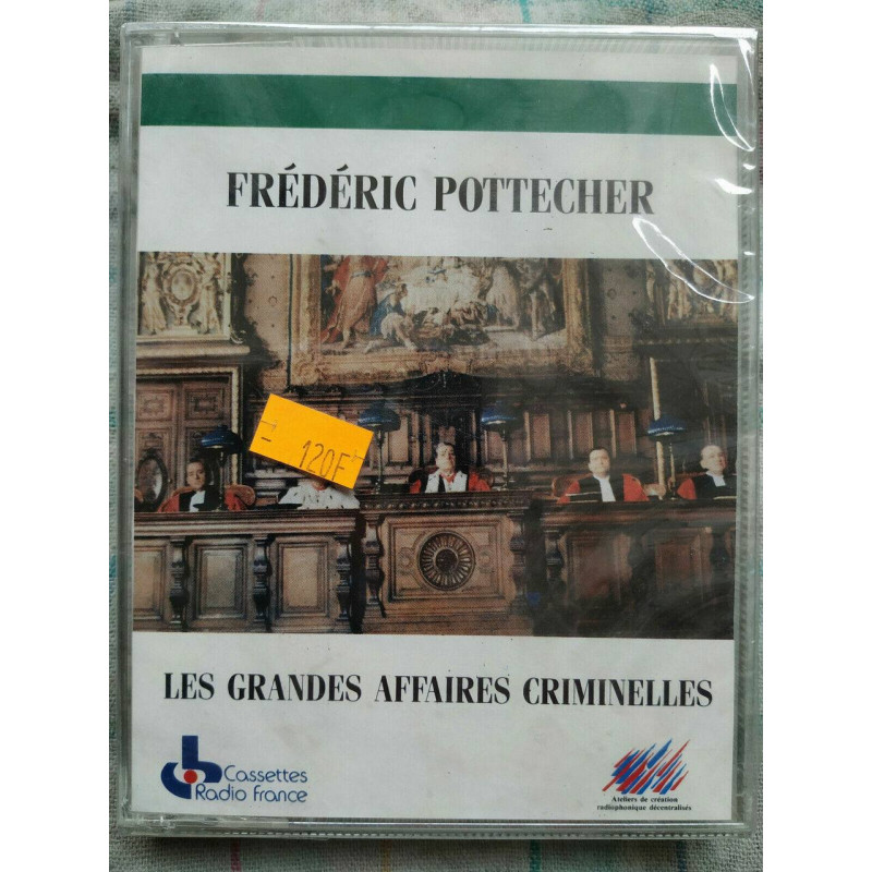 Les grandes affaires criminelles Cassette audio k7 NEUVE