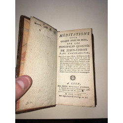 1771 MEDITATIONS POUR CHAQUE jour PRINCIPALES QUALITES DE JESUS CHRIST