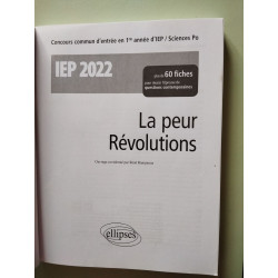 Concours commun IEP: Plus de 60 fiches pour réussir l'épreuve de...