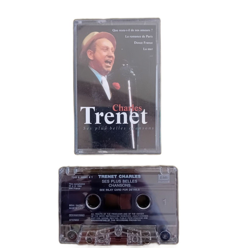 K7 Audio : Charles Trenet - Ses Plus Belles Chansons