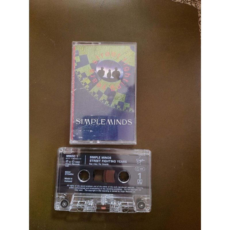 K7 Audio : Simple Minds - Street Fighting Years