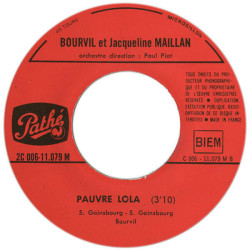 Ça (Je T'aime Moi Non Plus) / Pauvre Lola