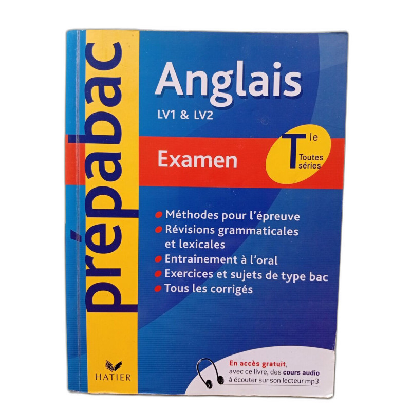 Anglais Tle toutes séries LV1 et LV2: Examen