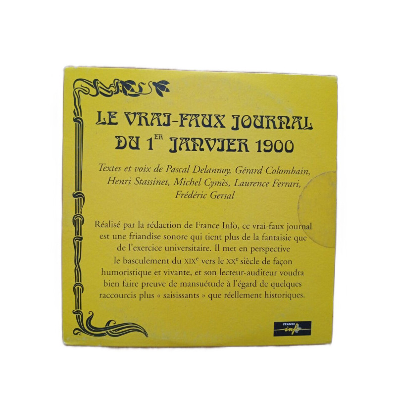 ​Le 1ᵉʳ janvier 1900