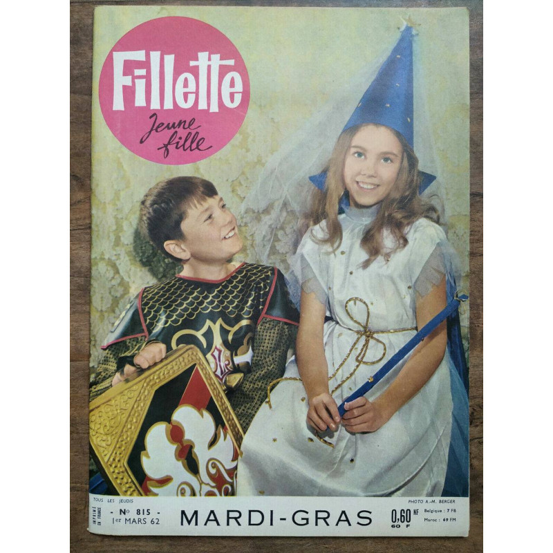 Fillette jeune fille n815 1 Mars 1962