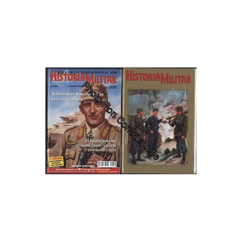 Revista Espanola de Historia Militar n°36 - Junio 2003 + coffret...