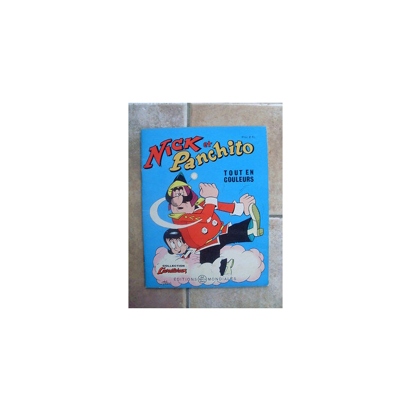 bd NICK ET PANCHITO tout en couleurs n16 NICK dans le brouillard