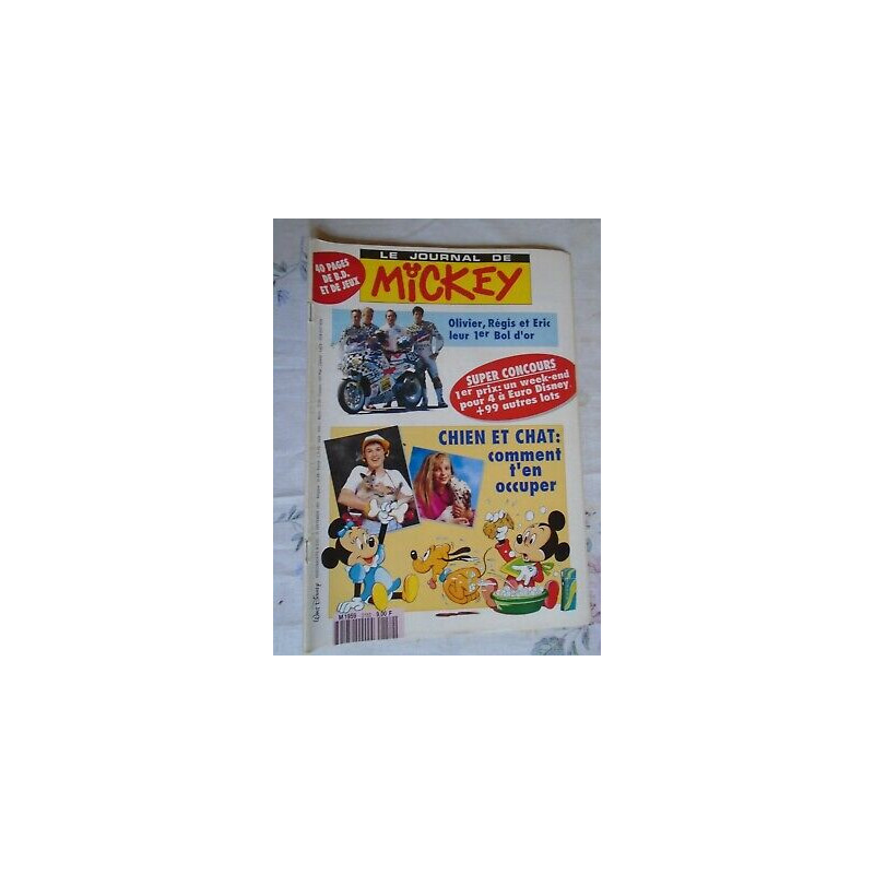 Le Journal de Mickey hebdomadaire N 2152