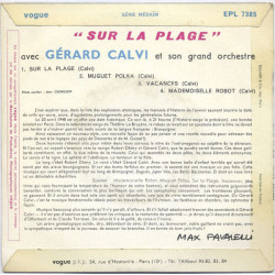 Sur la Plage... - ...Avec Gerard Calvi Et Son Orch