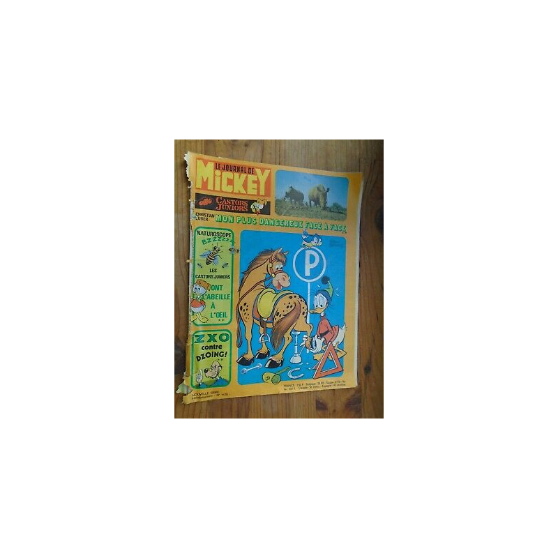 Le Journal de Mickey hebdomadaire N 1179