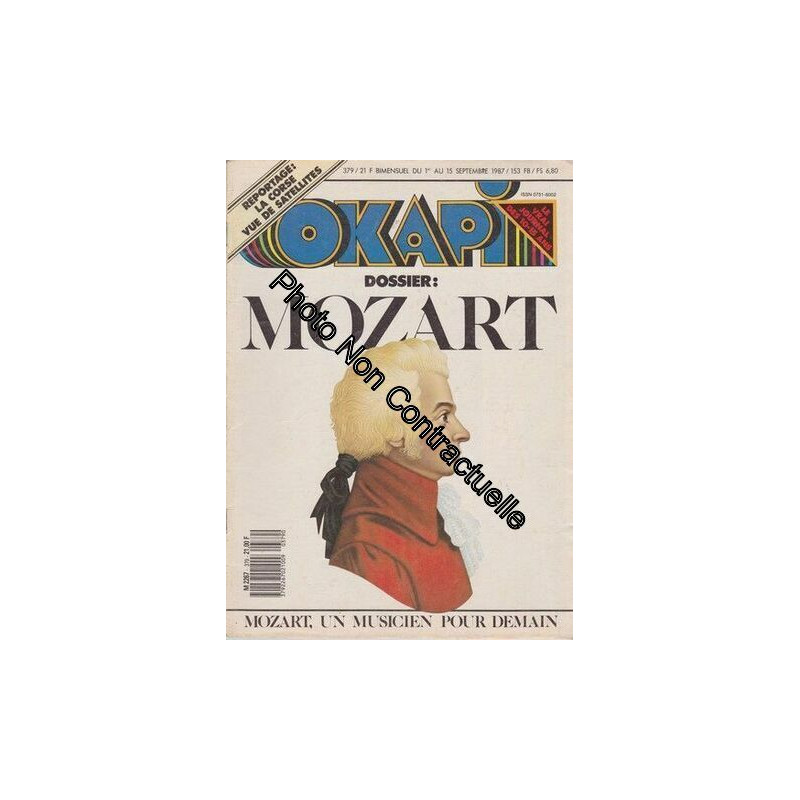 Okapi N° 379 : Mozart