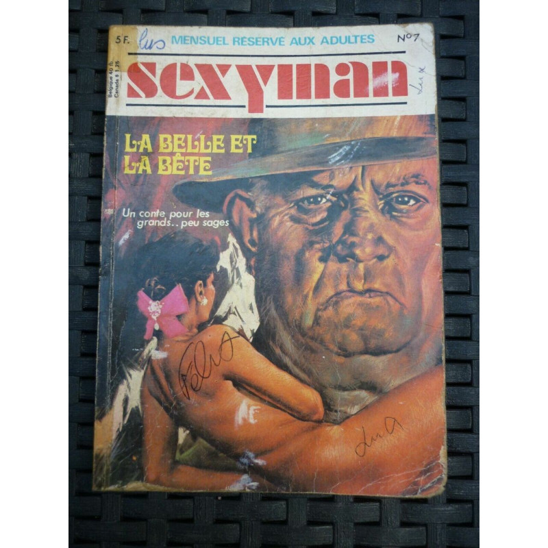 Sexyman n7 La Belle et La bête